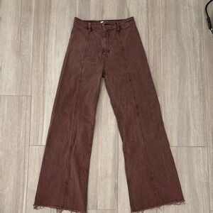 Pistola Brown Flare & Wide Leg Jeans